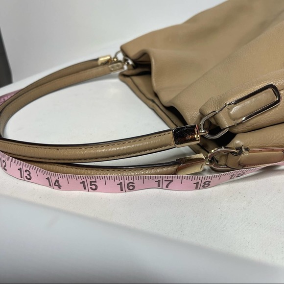 Coach Pebbled Leather Three Compartment Phoebe Tote Shoulder Bag - Picture 11 of 16